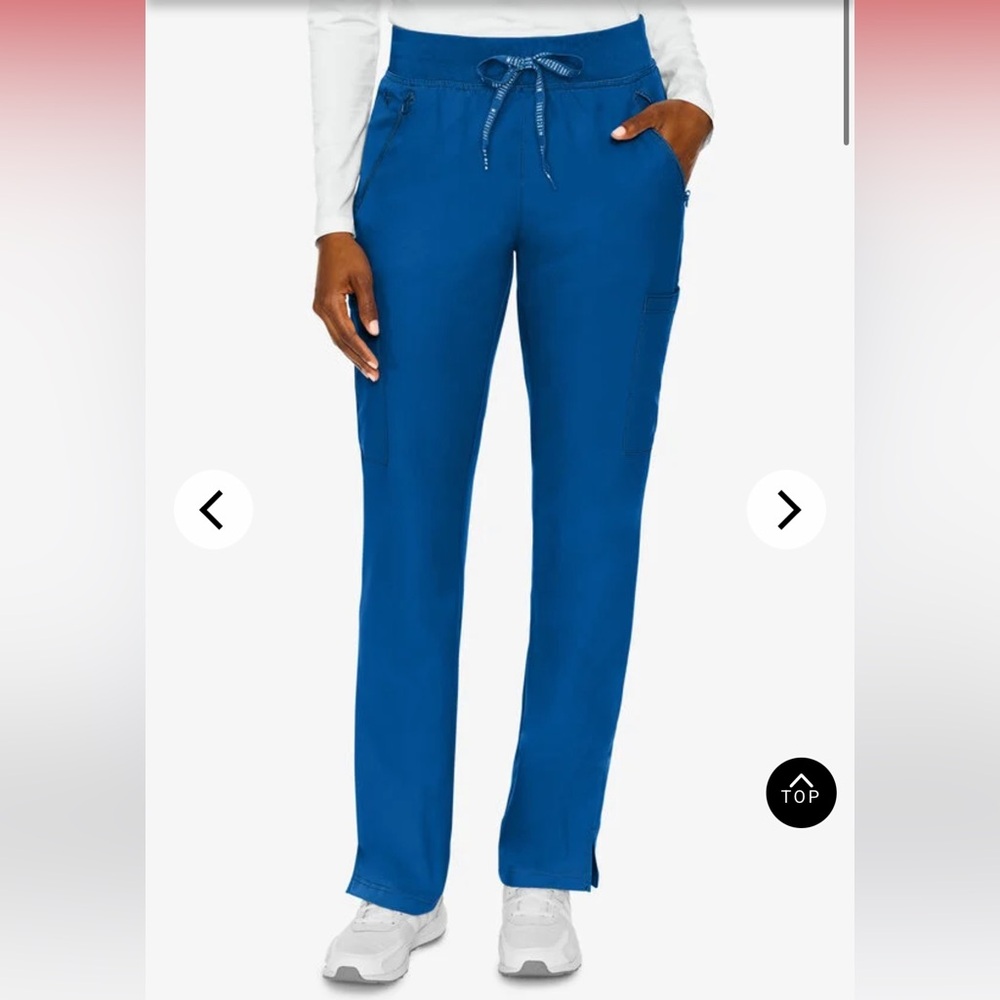 Med Couture Blue Women's Pants